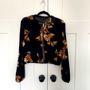 Black patterned Dynamite bomber.